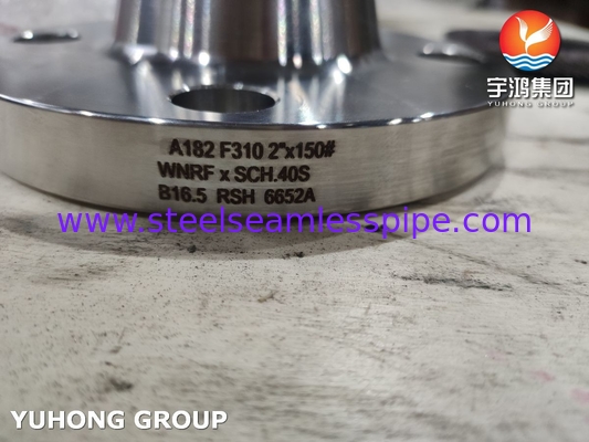 Bonnes capacités de soudage ASTM A182 F310 (1.4841) BLRF WNRF Flange forgée