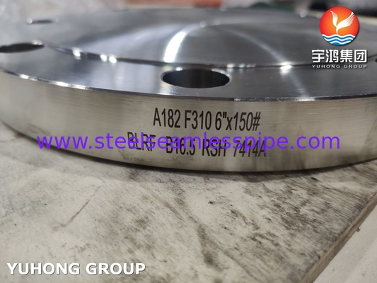 Bonnes capacités de soudage ASTM A182 F310 (1.4841) BLRF WNRF Flange forgée