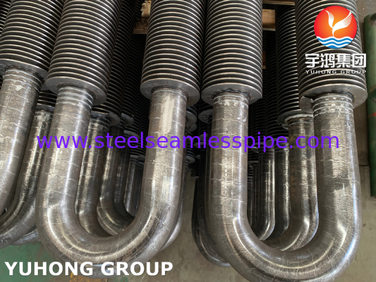 Tubes à U-fin soudés à haute fréquence en acier au carbone ASTM A106 GR.B