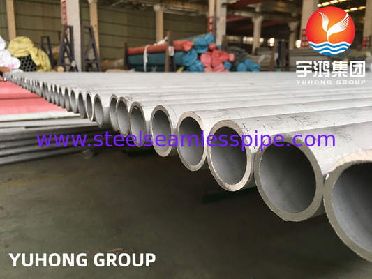 ASTM A312 ASME SA312 Pipe sans soudure en acier inoxydable Application dans l'industrie chimique ABS BV DNV GL LR CCS KR