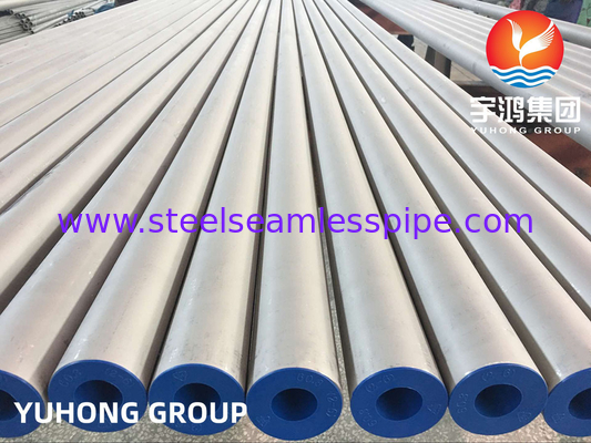 ASTM A312 ASME SA312 Pipe sans soudure en acier inoxydable Application dans l'industrie chimique ABS BV DNV GL LR CCS KR