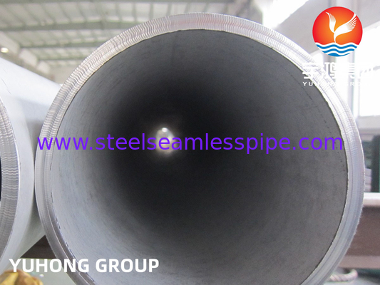 ASTM A312 ASME SA312 Pipe sans soudure en acier inoxydable Application dans l'industrie chimique ABS BV DNV GL LR CCS KR