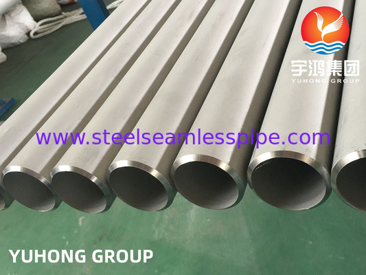 ASTM A312 ASME SA312 Pipe sans soudure en acier inoxydable Application dans l'industrie chimique ABS BV DNV GL LR CCS KR