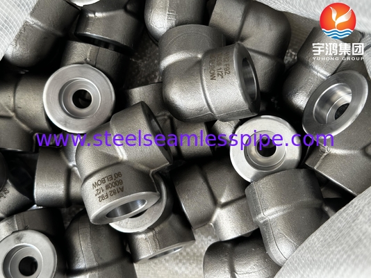ASTM A182 F92 1/2 pouces 90° Coude #6000 ASME B16.11 SW pour les centrales électriques