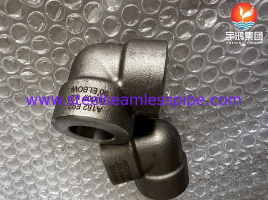 A182 F53 F92 1/2&quot; #3000 90° Socket Elbow soudé ASME B16.11 Pour les centrales électriques