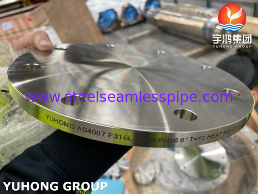 AS2129, AS4087 F316L Flange standard australienne en acier inoxydable