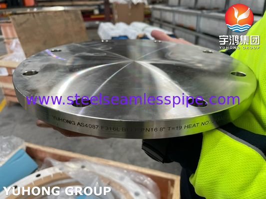 AS2129, AS4087 F316L Flange standard australienne en acier inoxydable