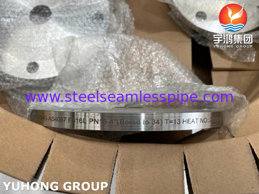 AS2129, AS4087 F316L Flange standard australienne en acier inoxydable