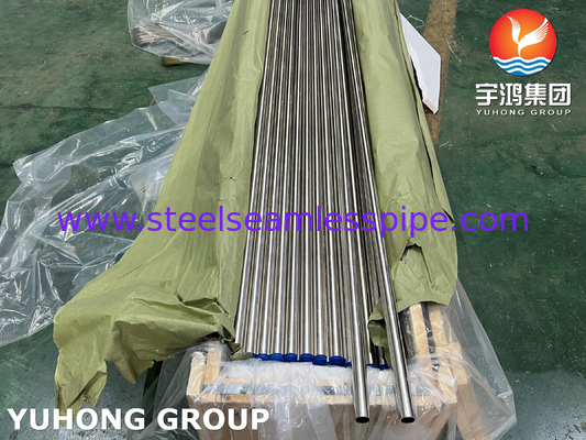 ASME SB111 C71500 Tubes pour systèmes de condensation sans soudure en alliage de cuivre et de nickel