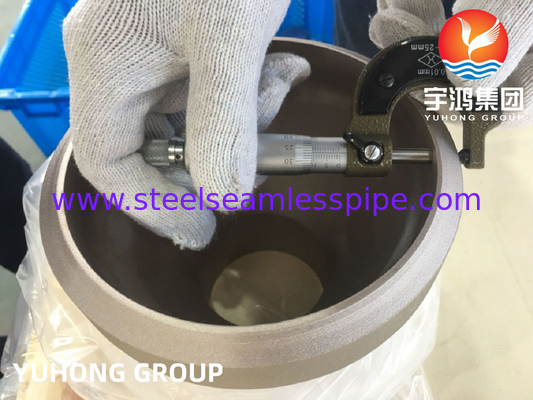 ASTM B466 C70600 Réducteur de conformité des raccords en alliage de cuivre-nickel B16.9
