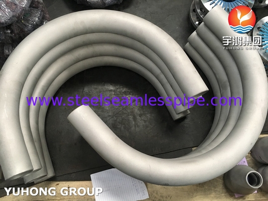 ASTM A403 WP304 raccords de tuyaux en acier inoxydable à coude de 180 degrés B16.9