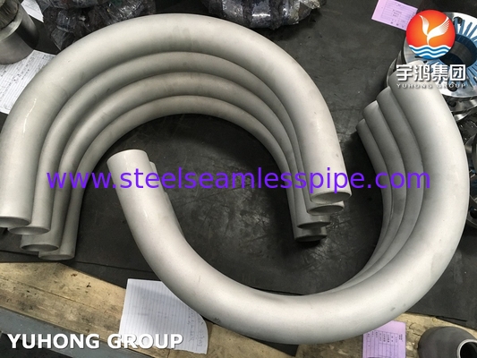 ASTM A403 WP304 raccords de tuyaux en acier inoxydable à coude de 180 degrés B16.9