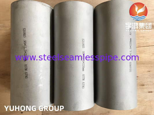 ASTM A790 S31803 F51 tuyaux sans soudure en acier inoxydable duplex pour équipement pétrochimique