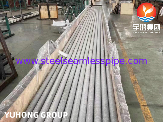 ASME SA249 TP304 AL Tubes à nageoires de type T extrudées pour échangeur de chaleur de four à sec Forme ronde