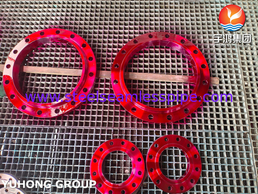 Flange en acier résistant à la corrosion A182 F904L pour applications cryogéniques