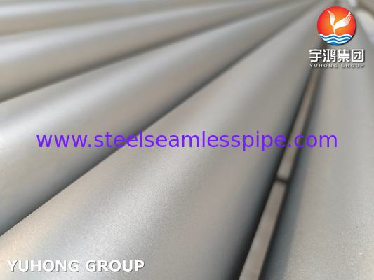 ASTM B407 Alloy 800 Tube en alliage de nickel pour échangeur de chaleur de chaudière