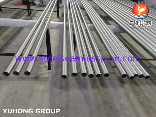 ASTM B407 Alloy 800 Tube en alliage de nickel pour échangeur de chaleur de chaudière