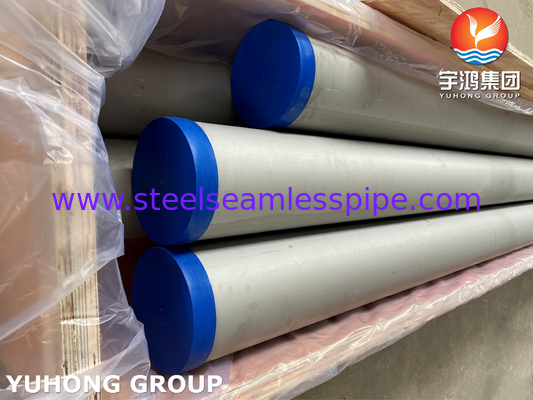 ASTM A312 UNS S31254 254SMO /1.4547 Pipe sans soudure en acier inoxydable austénitique à haute mo