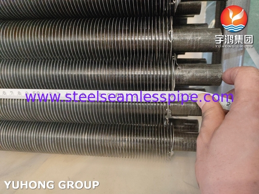 Tubes à aileron en spirale intégrés de type G ASME SA179 Tubes d'échangeur de chaleur sans soudure