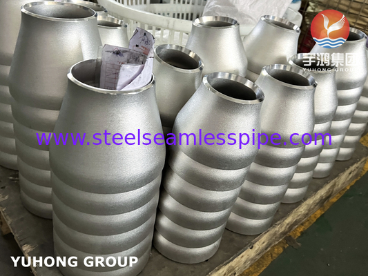 A403 WP316L Systèmes de tuyauterie de soudage à bout en acier inoxydable à réducteur concentrique