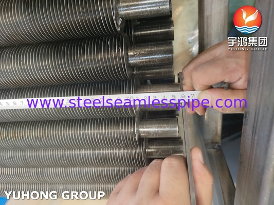 ASTM A179 TUBE A1100 à aileron en acier au carbone bande en aluminium pour échangeur de chaleur