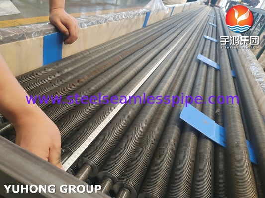 ASTM A179 TUBE A1100 à aileron en acier au carbone bande en aluminium pour échangeur de chaleur
