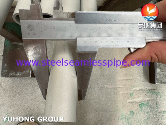 A790 S32750 Pipe sans soudure en acier super duplex pour la production d'électricité