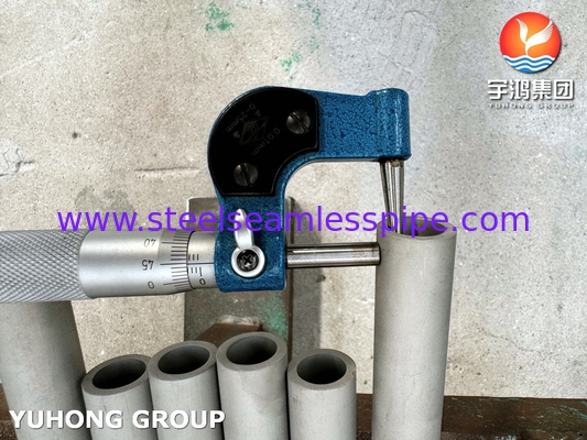 A790 S32750 Pipe sans soudure en acier super duplex pour la production d'électricité