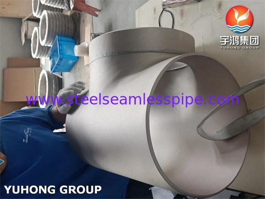 Copper Nickel 90/10 Equal Tee Fitting ASTM B466 Pour les milieux marins et industriels