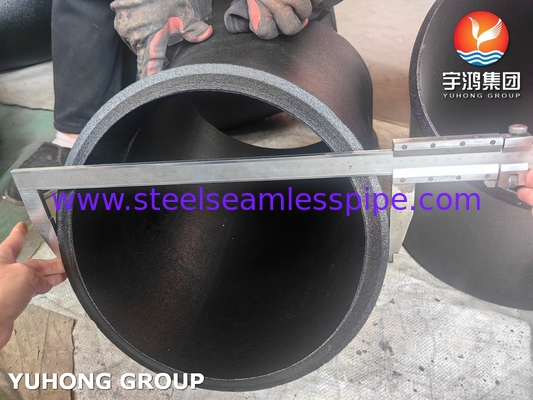 Les pièces de raccordement à diamètre grand ASTM A234 WPB LR 45 Deg Elbow B16.9