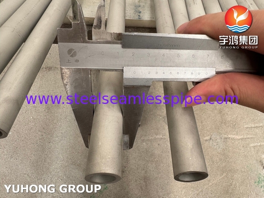 Tuyau sans couture en acier ASTM A790 UNS S32750 de duplex superbe résistant à l'acide