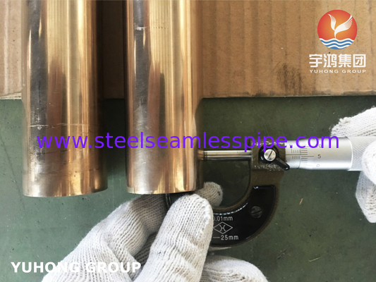 C12200 Tubes sans soudure pour l'eau en alliage de cuivre rouge ASTM B88 pour le service de l'eau