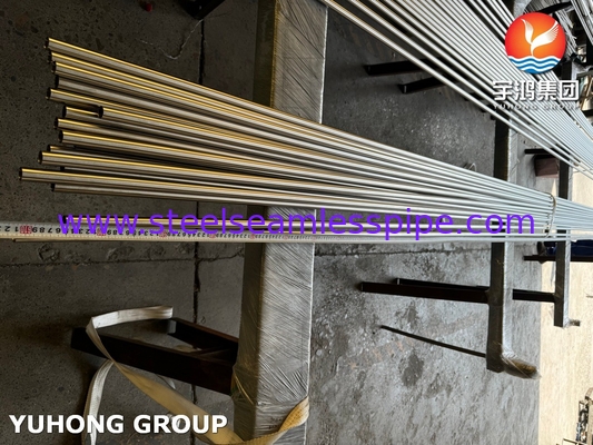 Tubes sans soudure en acier inoxydable brillant recuit à froid ASTM A269 TP304L