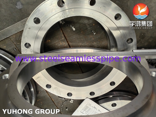 ASTM A105 / A105N Flanche à dérapage en acier au carbone ASME B16.5 Flanche SORF forgée