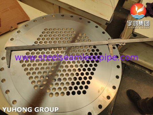 ASME SA240 SS304 Feuille de tube en acier inoxydable pour échangeur de chaleur