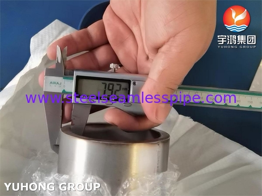 Pièces en acier en alliage de nickel sans soudure ASTM B407 alliage 800HT / UNS N08811