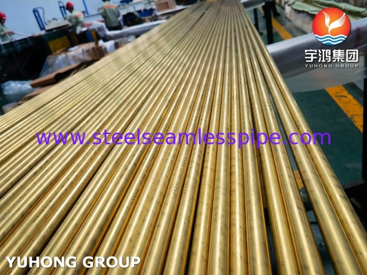ASTM B111 ASME SB111 C68700 Tubes en laiton en aluminium pour échangeur de chaleur