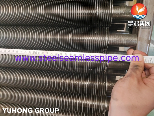 ASTM A179 Séchoir à graines à tubes sans soudure en aluminium Al1060 à nageoires intégrées de type G