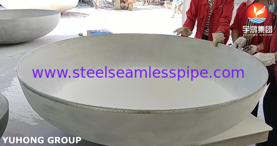 ASTM SA240 SS321 Tête ellipsoïdale et extrémité de plaque pour récipient sous pression