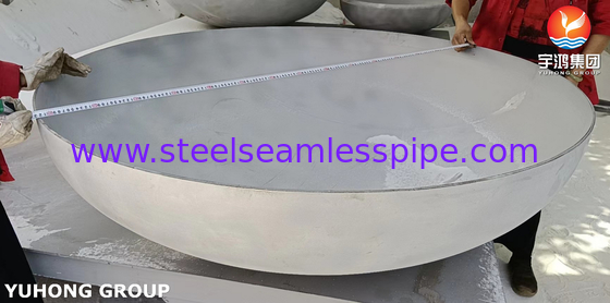 ASTM SA240 SS321 Tête ellipsoïdale et extrémité de plaque pour récipient sous pression
