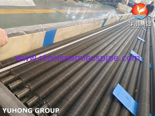 Pipe à aileron de type L A179 Aluminium 1060 1100 Pour tour de refroidissement