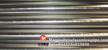 Tube soudé durable ASTM A270 TP304 6M d'acier inoxydable