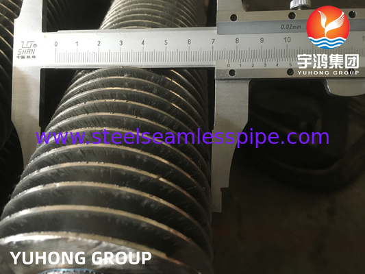 ASTM A312 TP316L Tuyaux en acier inoxydable à nageoires Hfw avec nageoires solides pour économisateur