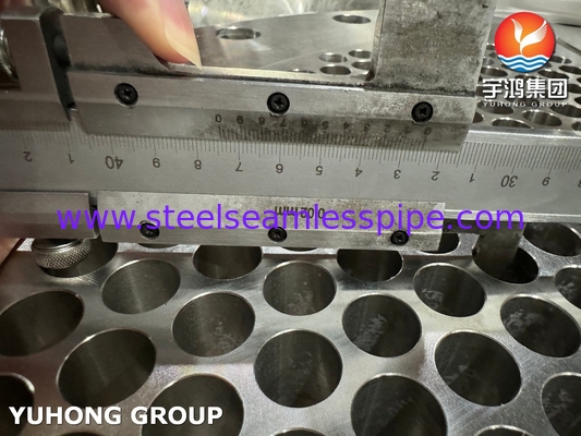 ASTM A182 F304L Feuille de tube en acier inoxydable forgé pour assemblage d'échangeur de chaleur