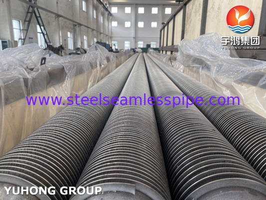 ASTM A312 TP316L tuyau en acier inoxydable type HFW avec SS316l fin pour économiseur