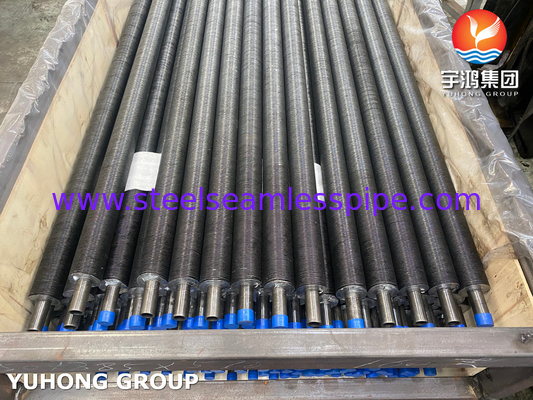 ASTM A210 ASME SA210 GR A1 Tubes à nageoires en acier au carbone avec nageoires en aluminium