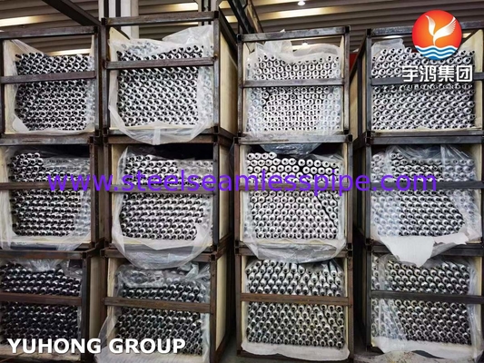 ASTM A210 ASME SA210 GR A1 Tubes à nageoires en acier au carbone avec nageoires en aluminium