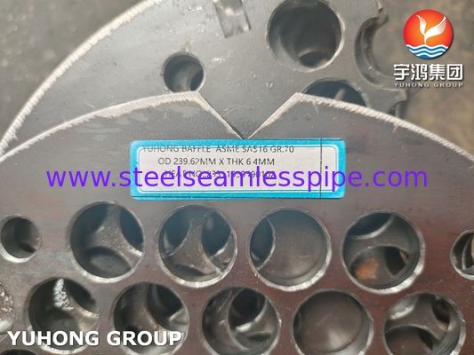 ASTM B171 C71500 feuille de tube en cuivre nickel 70/30 pour échangeurs de chaleur à coquille et à tube