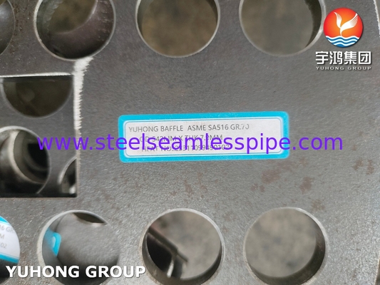 ASTM B171 C71500 feuille de tube en cuivre nickel 70/30 pour échangeurs de chaleur à coquille et à tube