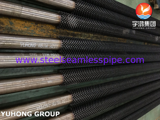 ASTM A213 T9 ALLOY STEEL STUDED FIN PIPE, 13CR STUD pour le four